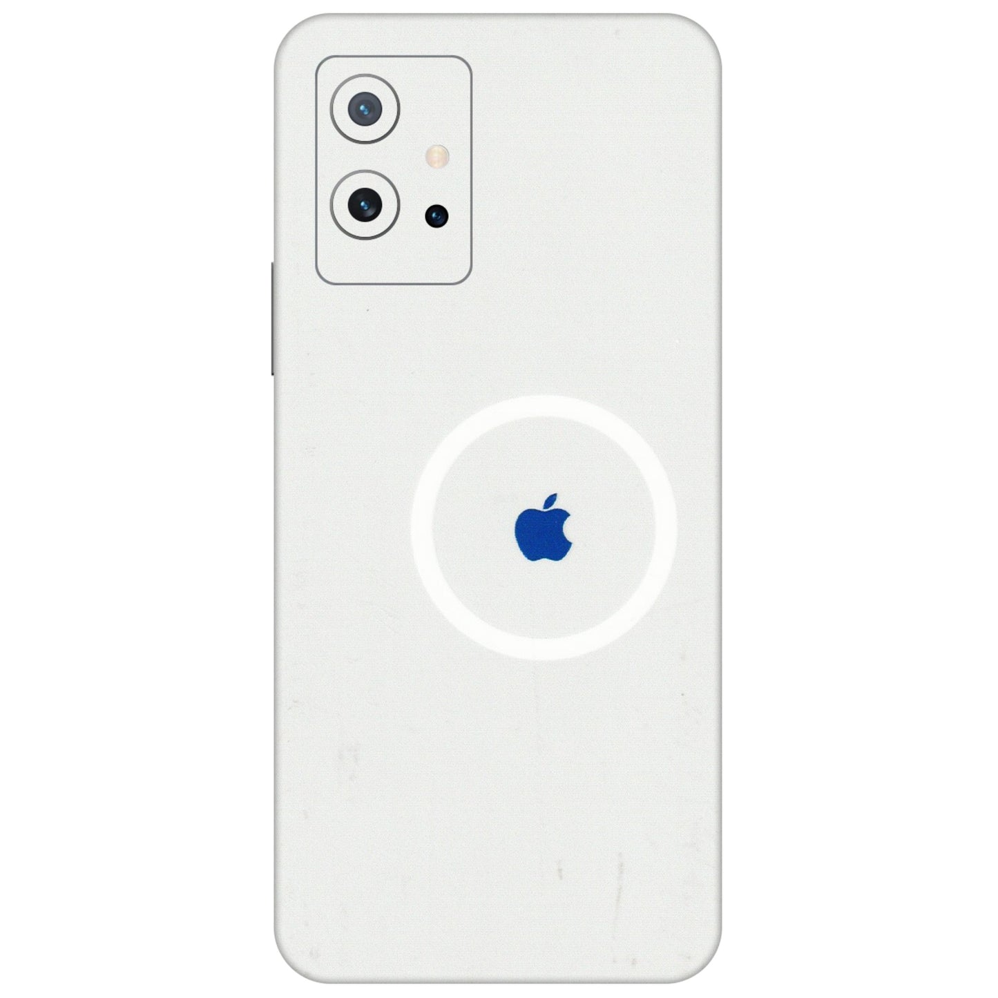 IQOO Phone Skins (All Models) - iPhone Magsafe Logo - 3D Embossed Finish (L-320) IQOO Z6 5G