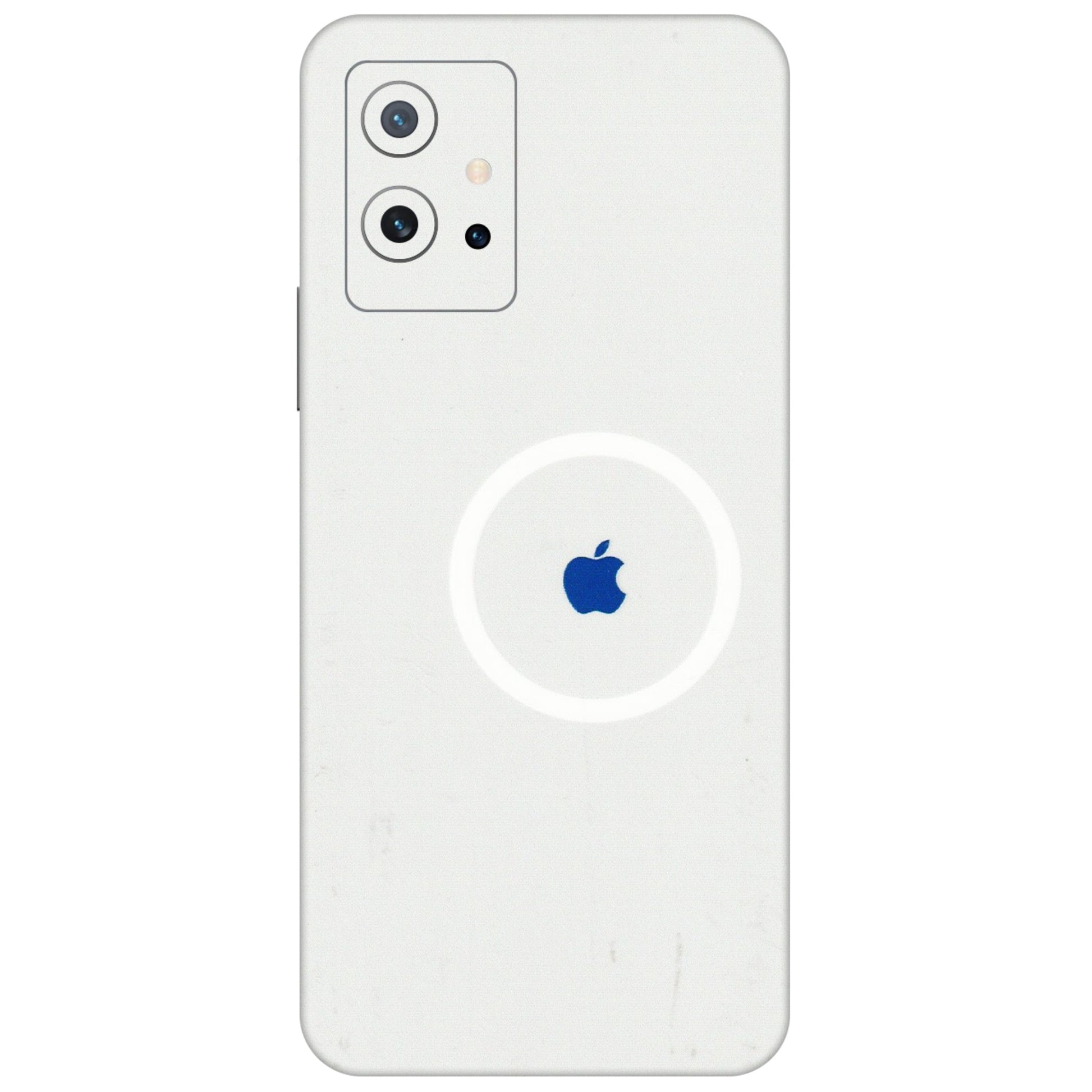 IQOO Phone Skins (All Models) - iPhone Magsafe Logo - 3D Embossed Finish (L-320) IQOO Z6 5G