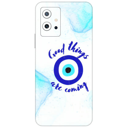 IQOO Phone Skins (All Models) - Evil Eye Good Things Are Coming - 3D Embossed Finish (L-322) IQOO Z6 5G