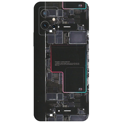 IQOO Phone Skins (All Models) - Motherboard Circuit Layout - Matte Finish (M-117) IQOO Z6 5G