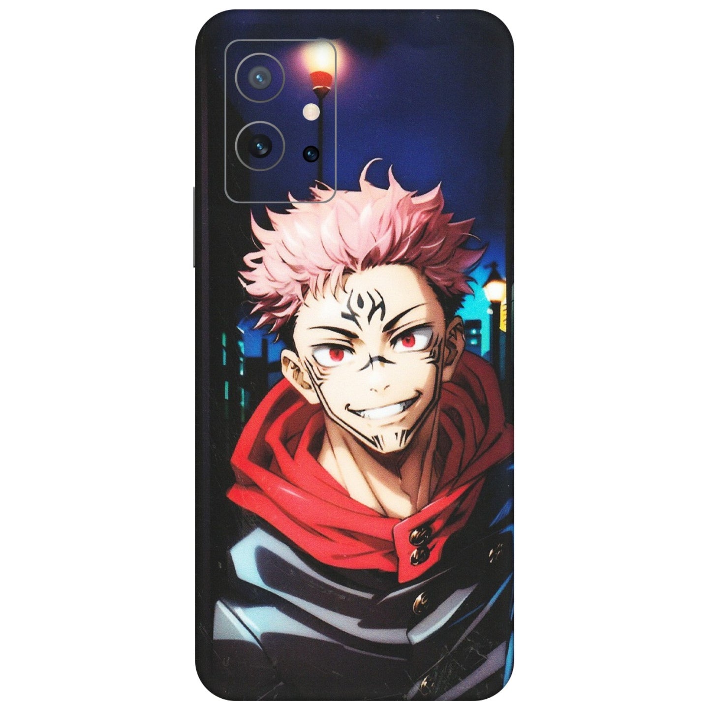 IQOO Phone Skins (All Models) - Yuji Itadori Funny Face Anime - Matte Finish (M-152) IQOO Z6 5G