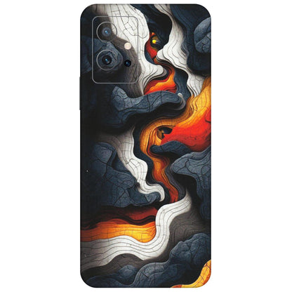 IQOO Phone Skins (All Models) - Abstract Volcanic Layers - Matte Finish (M-52) IQOO Z6 5G