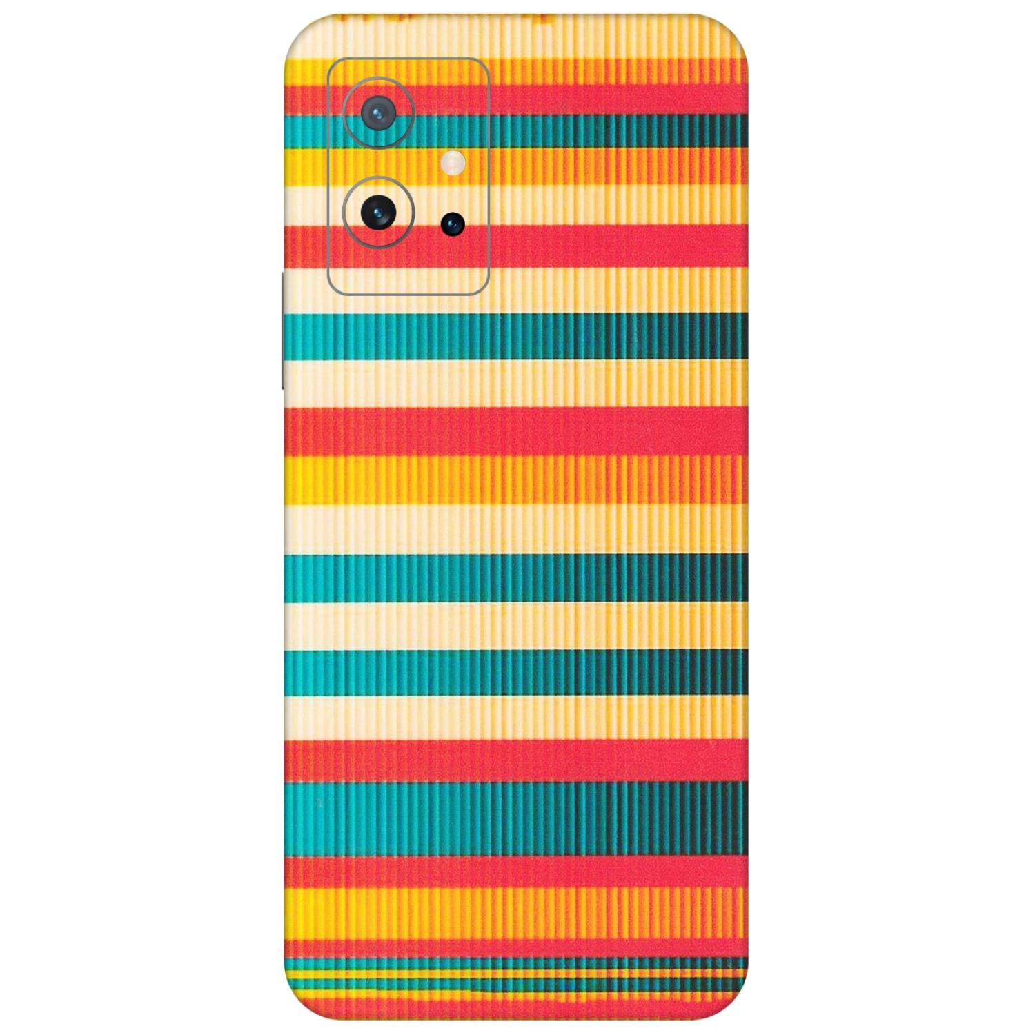IQOO Phone Skins (All Models) - Colourful Stripes Soothing Effect - Matte Finish (M-86) IQOO Z6 5G