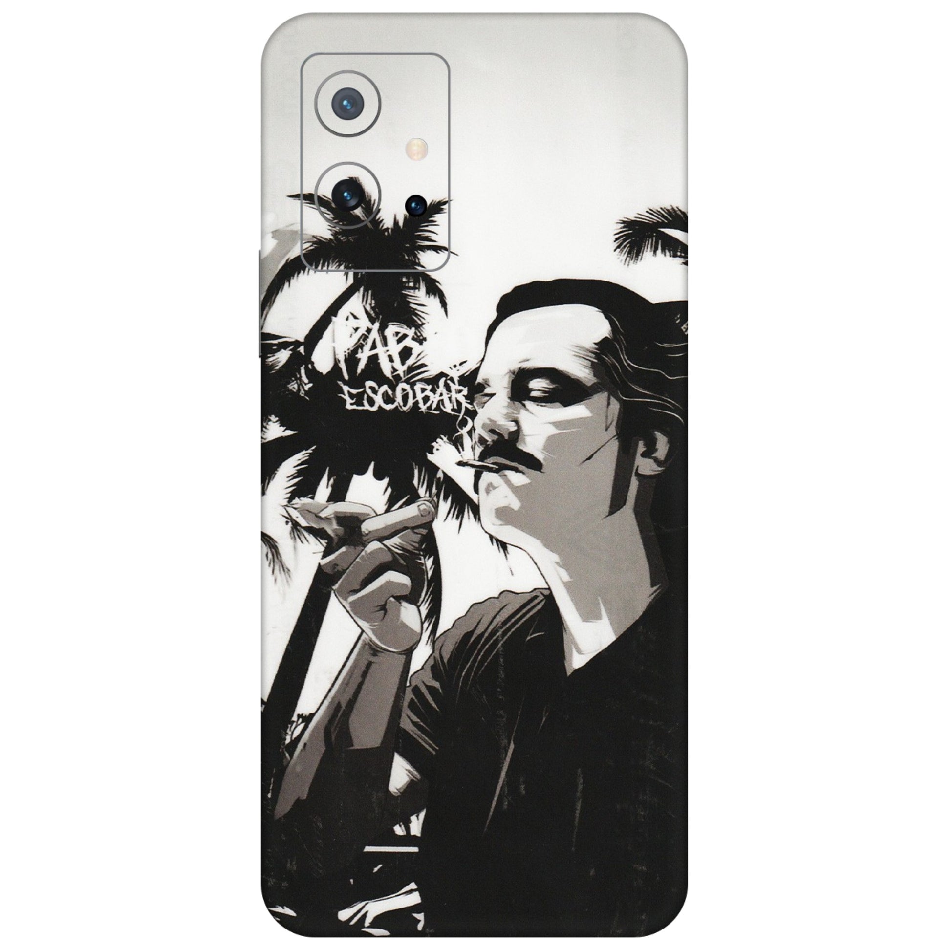 IQOO Phone Skins (All Models) - Pab Escobar - Transparent Finish (T-05) IQOO Z6 5G
