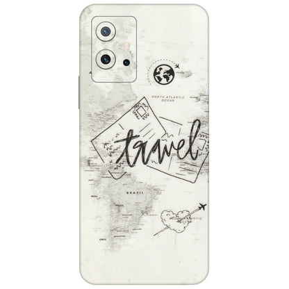IQOO Phone Skins (All Models) - Travel Ticket - Transparent Finish (T-06) IQOO Z6 5G
