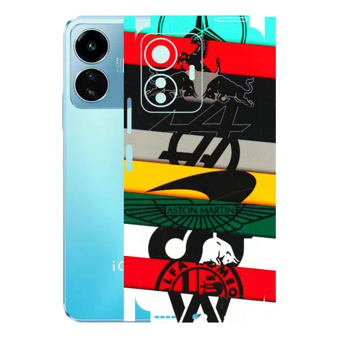 IQOO Phone Skins (All Models) - Multi Designer Brands - 3D Embossed Finish (L-187) IQOO Z6 Lite 5G