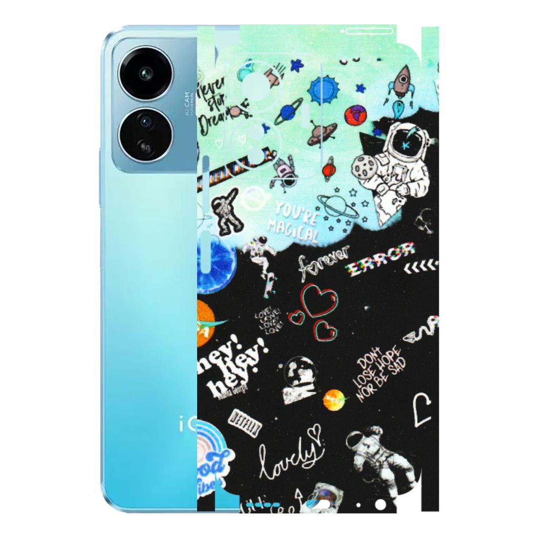 IQOO Phone Skins (All Models) - Living In A Space Dream - Matte Finish (M-46) IQOO Z6 Lite 5G