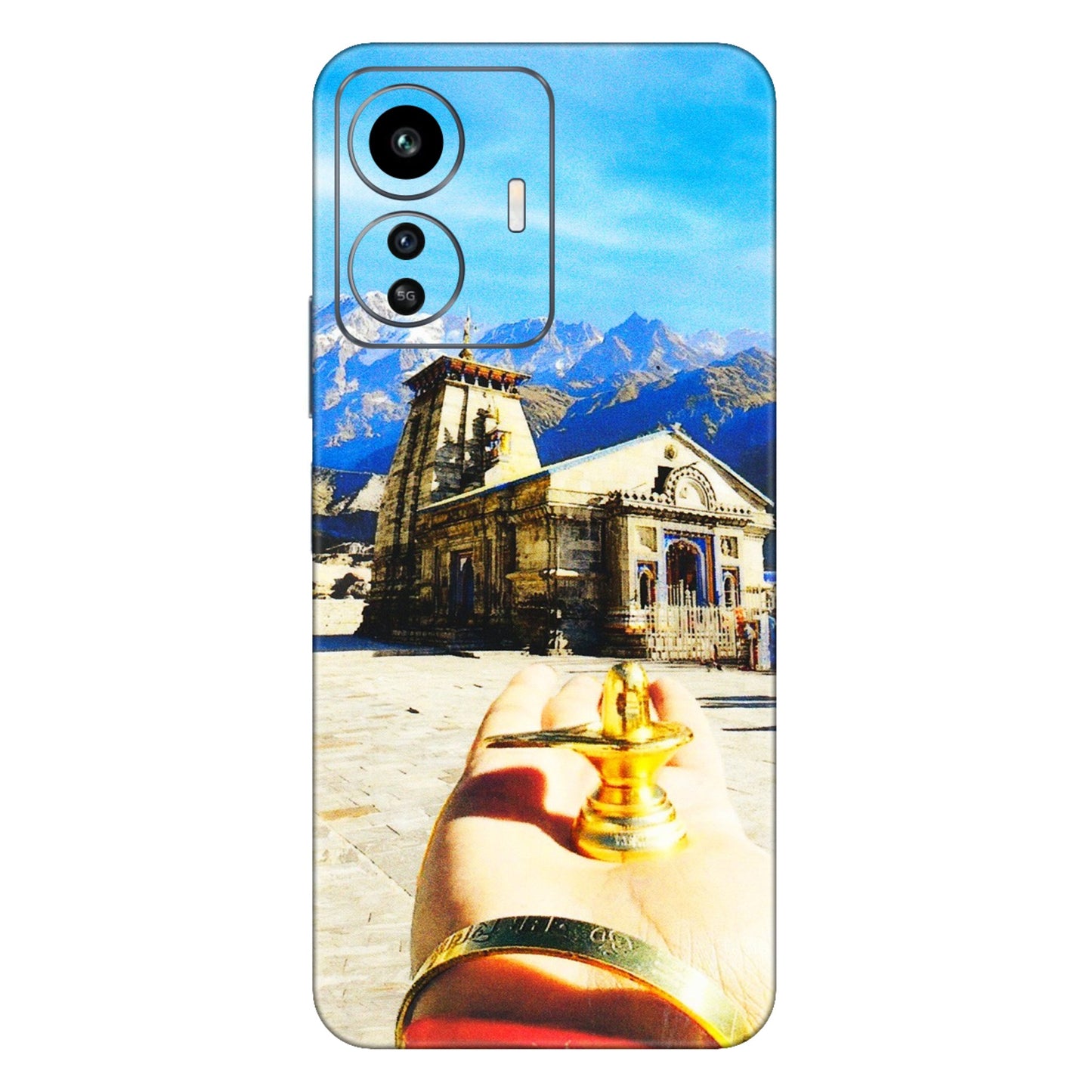 IQOO Phone Skins (All Models) - Beauty of Kedarnath - 3D Embossed Finish (L-108) IQOO Z6 Lite 5G