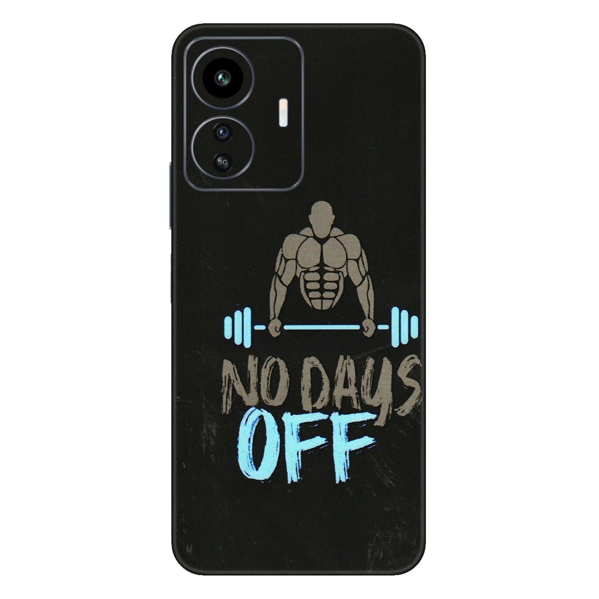 IQOO Phone Skins (All Models) - Gym Lover - 3D Embossed Finish (L-127) IQOO Z6 Lite 5G