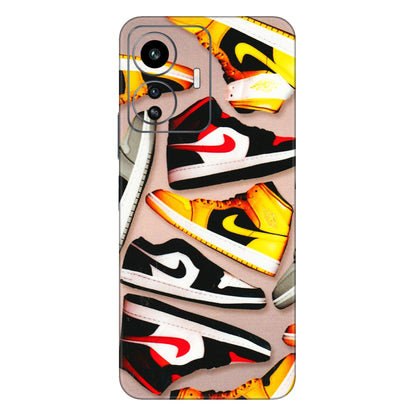 IQOO Phone Skins (All Models) - Sneaker Lover - 3D Embossed Finish (L-135) IQOO Z6 Lite 5G