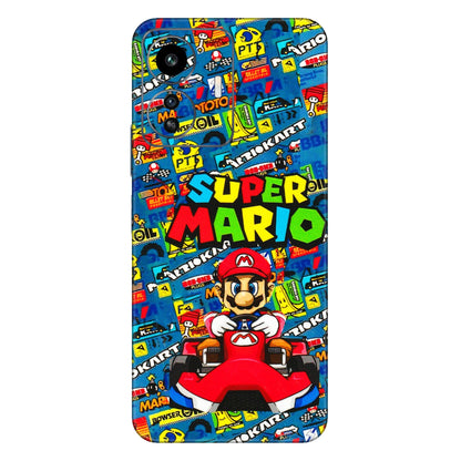 IQOO Phone Skins (All Models) - Super Mario Kart - 3D Embossed Finish (L-140) IQOO Z6 Lite 5G