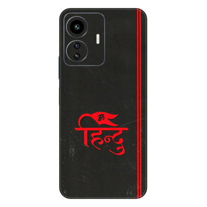 IQOO Phone Skins (All Models) - Hindu Black - 3D Embossed Finish (L-153) IQOO Z6 Lite 5G