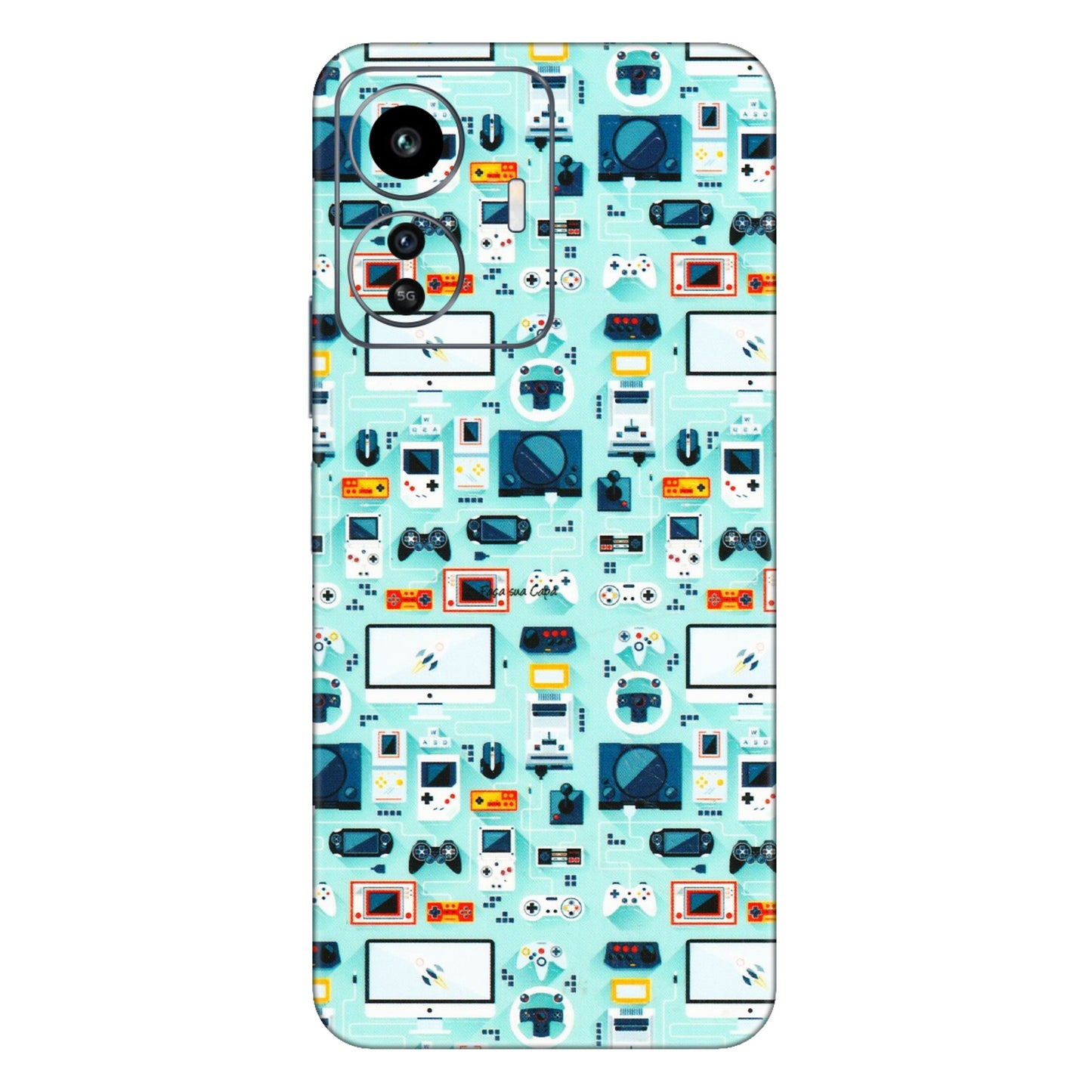 IQOO Phone Skins (All Models) - Gadgets Doodle - 3D Embossed Finish (L-184) IQOO Z6 Lite 5G