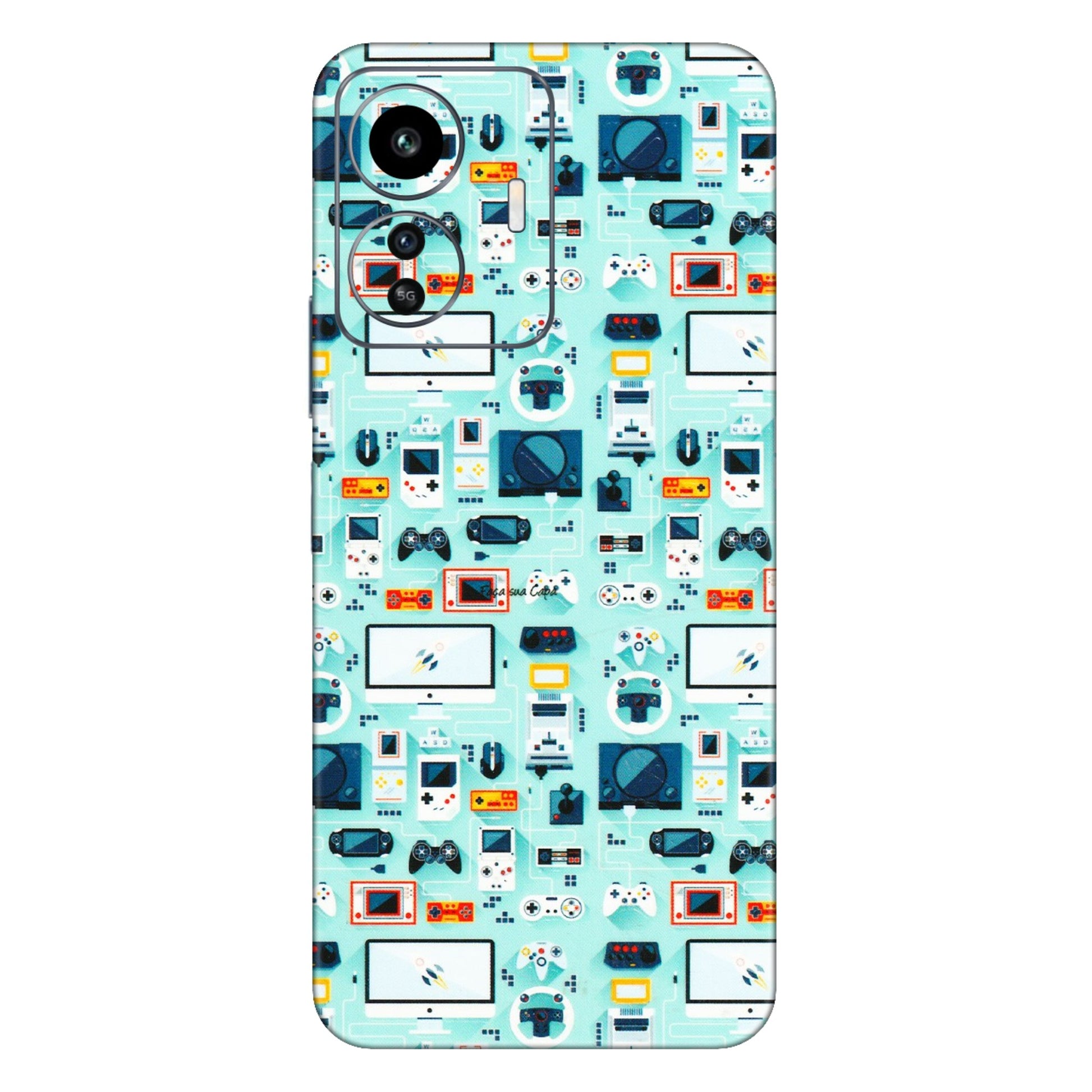 IQOO Phone Skins (All Models) - Gadgets Doodle - 3D Embossed Finish (L-184) IQOO Z6 Lite 5G