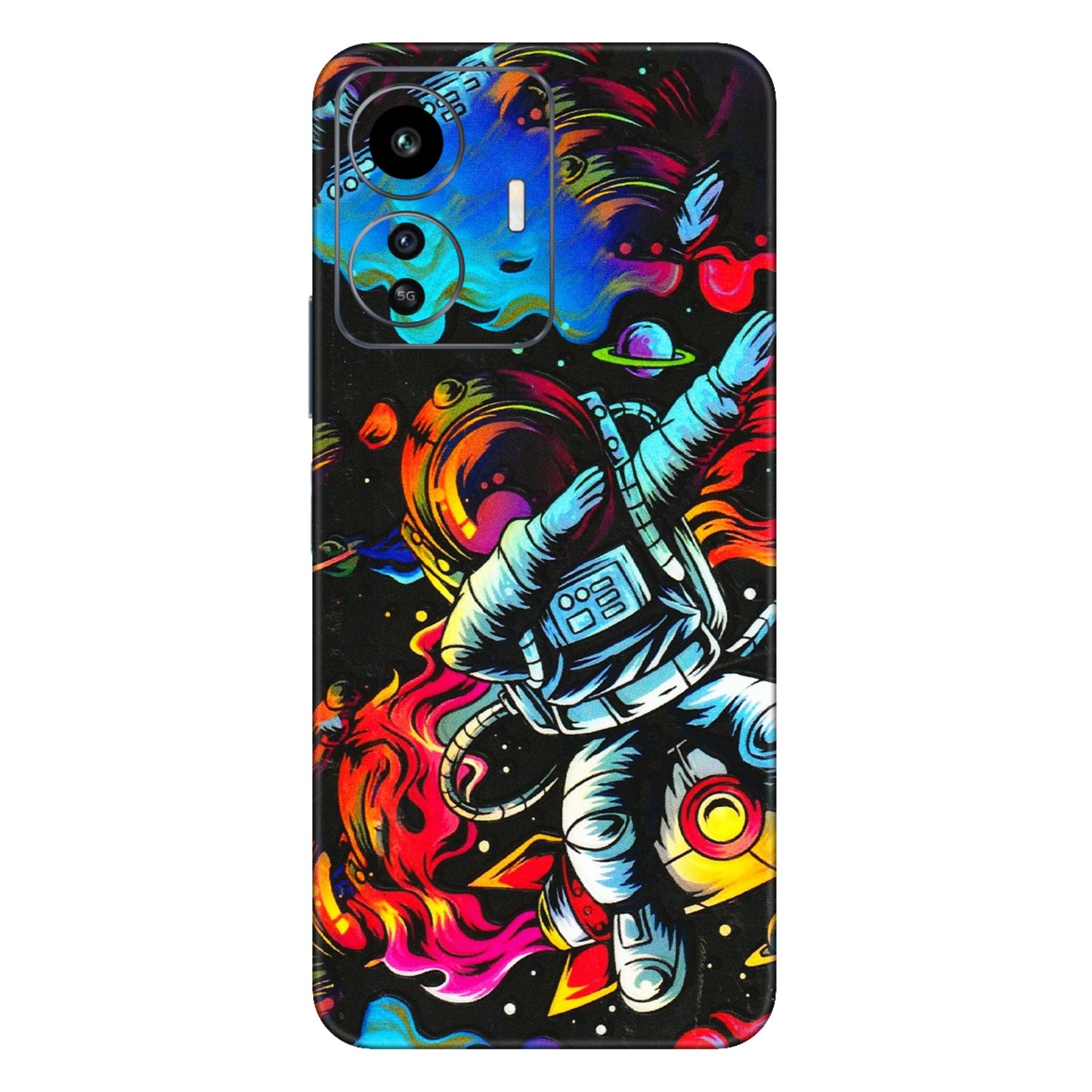 IQOO Phone Skins (All Models) - Astronaut Dope - 3D Embossed Finish (L-191) IQOO Z6 Lite 5G