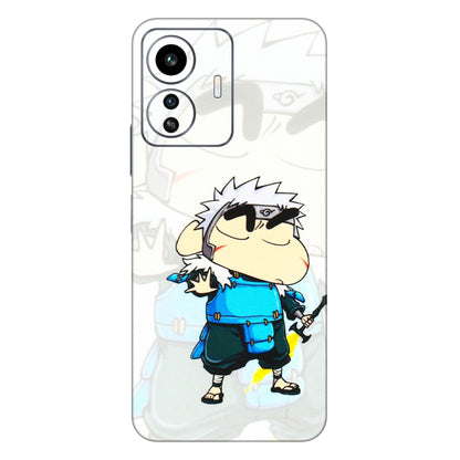 IQOO Phone Skins (All Models) - Angry Young Shinchan - 3D Embossed Finish (L-226) IQOO Z6 Lite 5G