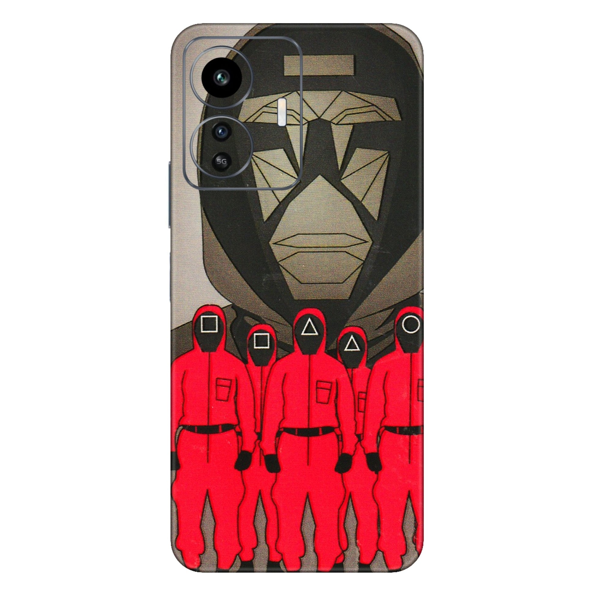 IQOO Phone Skins (All Models) - Squid Game Hero - 3D Embossed Finish (L-245) IQOO Z6 Lite 5G