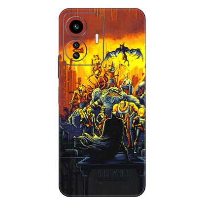 IQOO Phone Skins (All Models) - Games Doodles - 3D Embossed Finish (L-24) IQOO Z6 Lite 5G