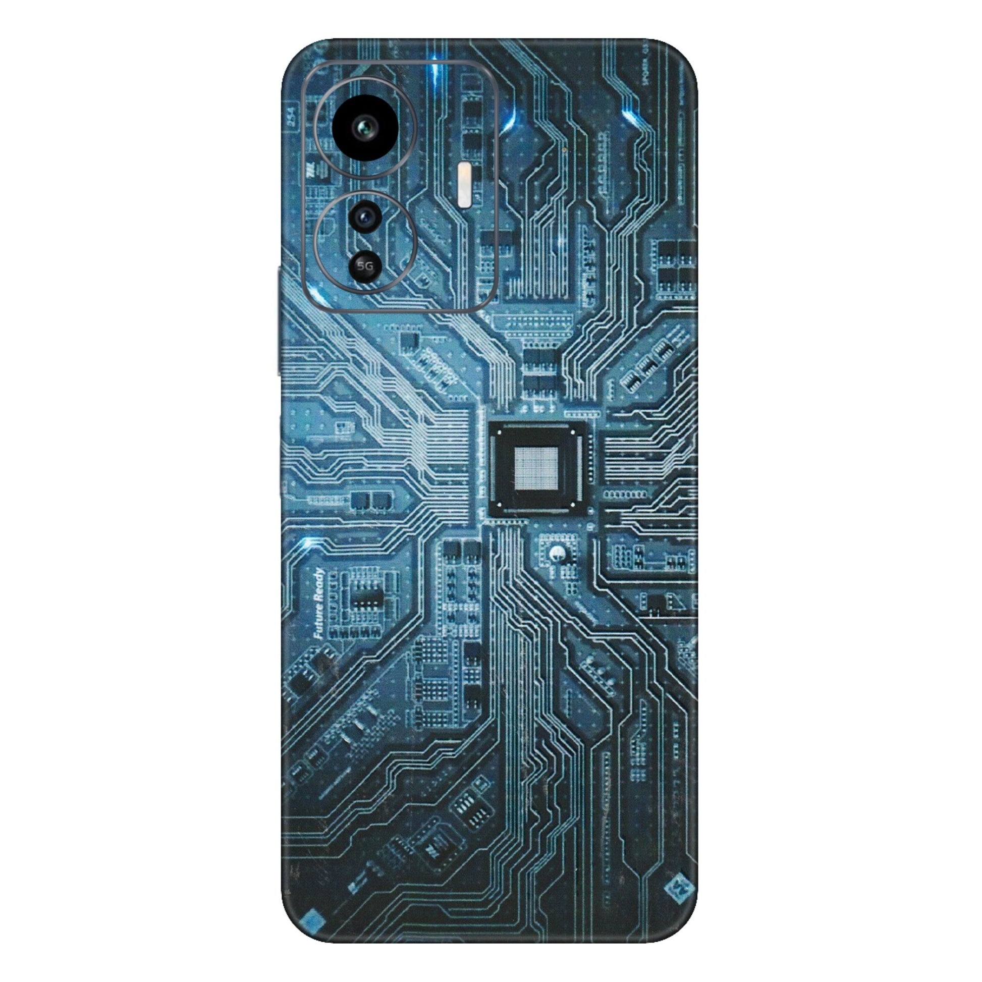 IQOO Phone Skins (All Models) - Original Circuit - 3D Embossed Finish (L-267) IQOO Z6 Lite 5G