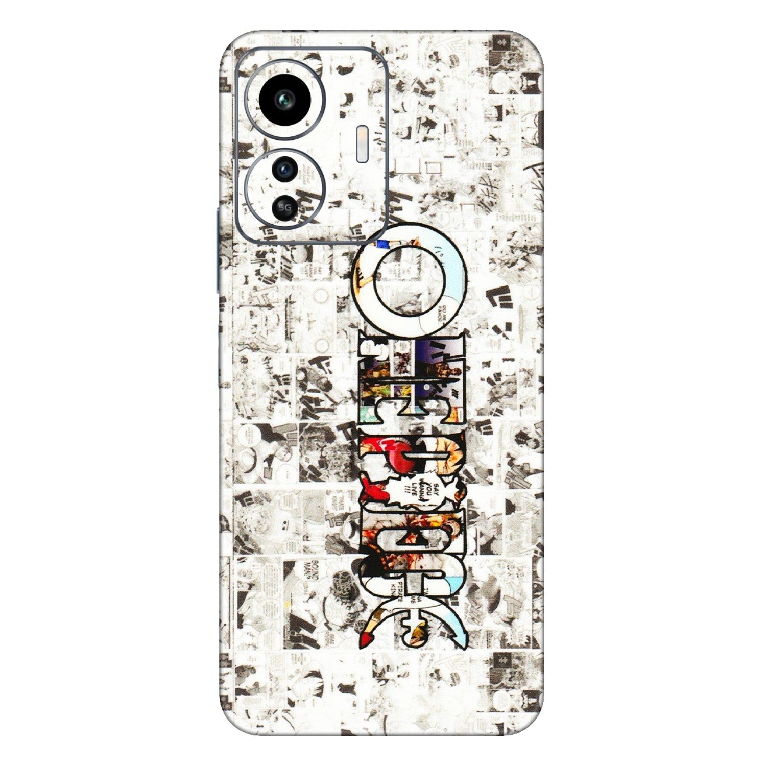 IQOO Phone Skins (All Models) - One Piece Manga - 3D Embossed Finish (L-26) IQOO Z6 Lite 5G