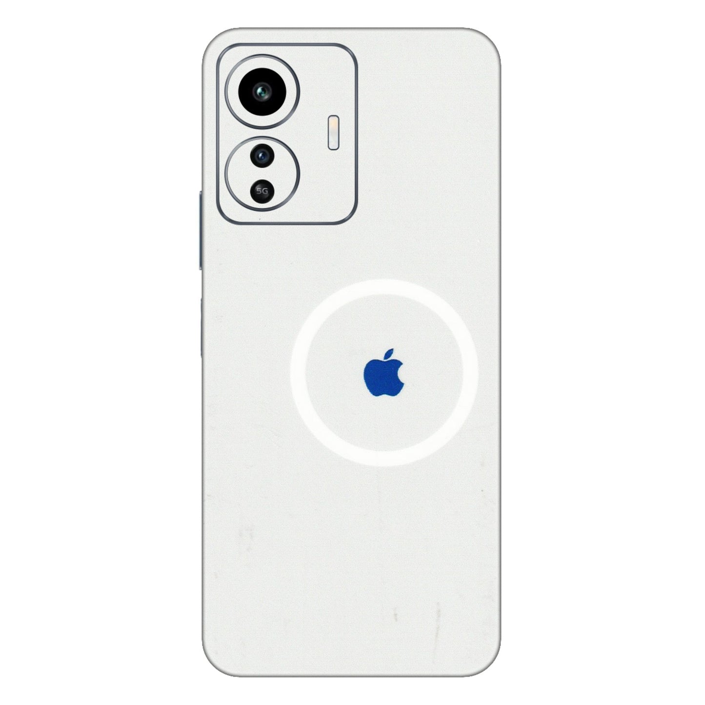 IQOO Phone Skins (All Models) - iPhone Magsafe Logo - 3D Embossed Finish (L-320) IQOO Z6 Lite 5G
