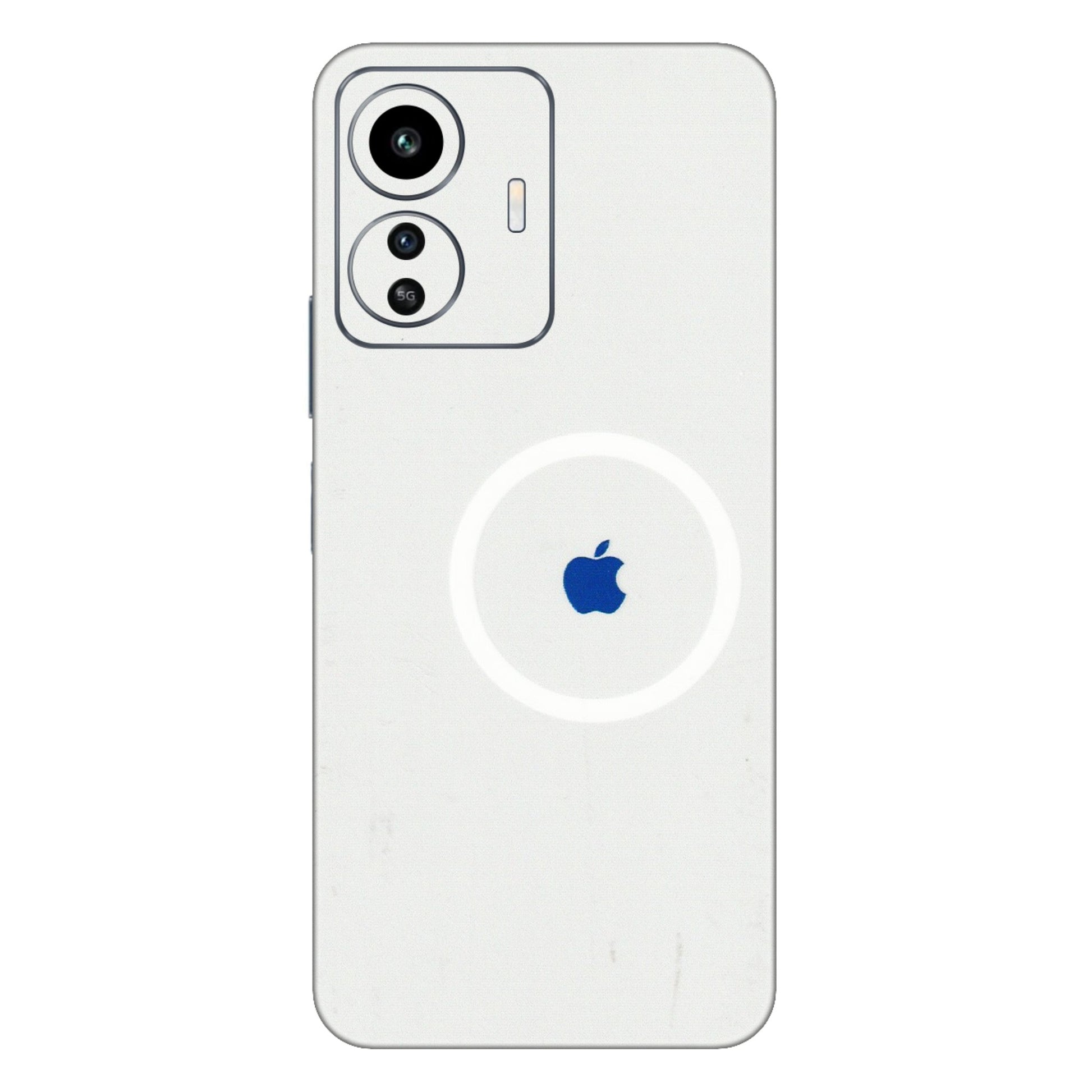 IQOO Phone Skins (All Models) - iPhone Magsafe Logo - 3D Embossed Finish (L-320) IQOO Z6 Lite 5G