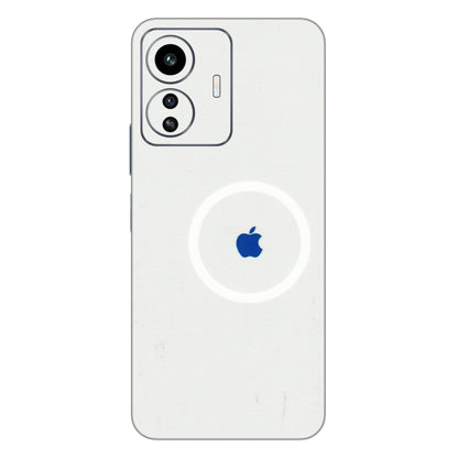 IQOO Phone Skins (All Models) - iPhone Magsafe Logo - 3D Embossed Finish (L-320) IQOO Z6 Lite 5G