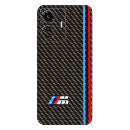 IQOO Phone Skins (All Models) - BM Carbon Fiber Feels - 3D Embossed Finish (L-38) IQOO Z6 Lite 5G