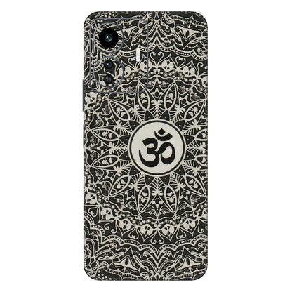 IQOO Phone Skins (All Models) - Aum Elegant Mandala - 3D Embossed Finish (L-62) IQOO Z6 Lite 5G
