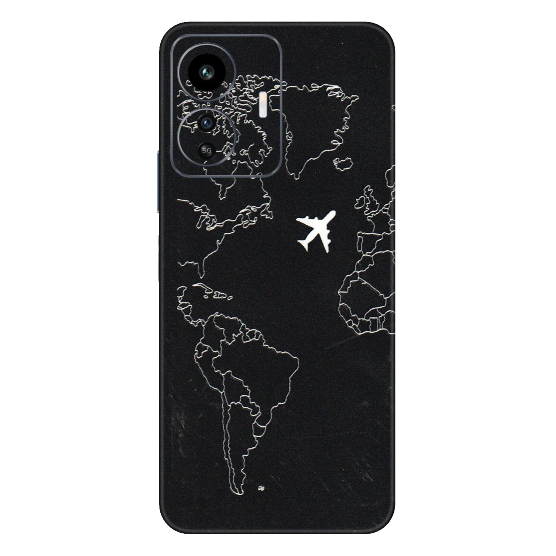 IQOO Phone Skins (All Models) - Never Ending Travel - 3D Embossed Finish (L-79) IQOO Z6 Lite 5G