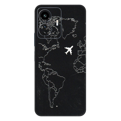 IQOO Phone Skins (All Models) - Never Ending Travel - 3D Embossed Finish (L-79) IQOO Z6 Lite 5G