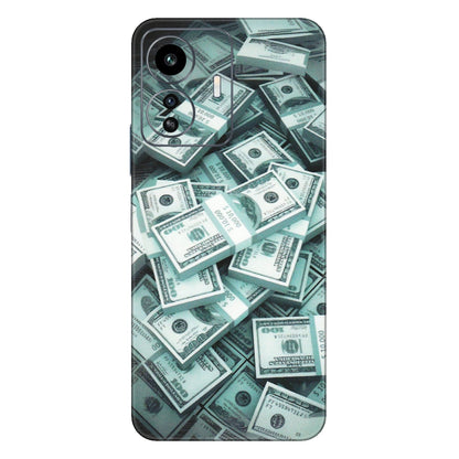 IQOO Phone Skins (All Models) - Hundred Dollar Bill - Matte Finish (M-162) IQOO Z6 Lite 5G