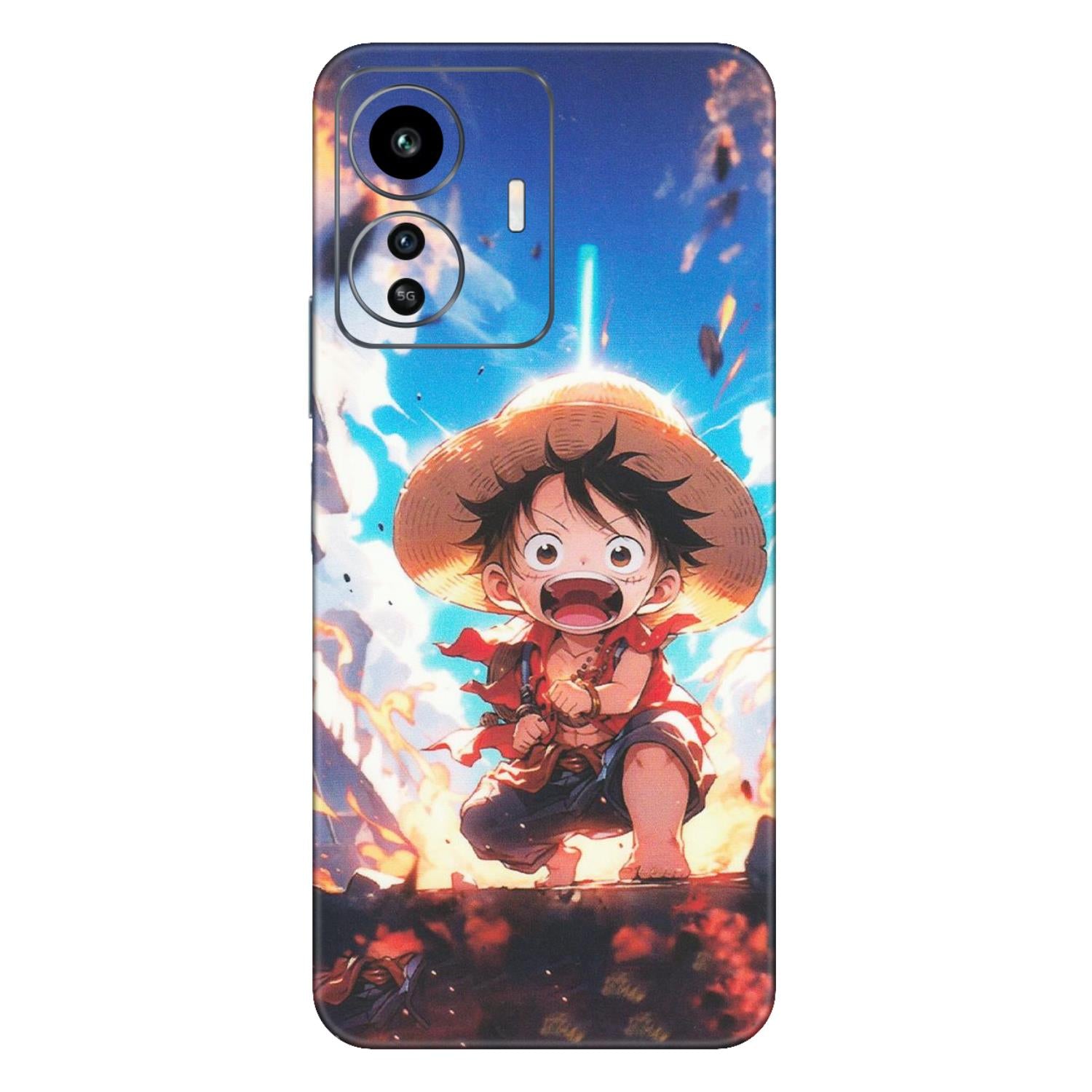 IQOO Phone Skins (All Models) - Toon One Piece Cute Character - Matte Finish (M-35) IQOO Z6 Lite 5G