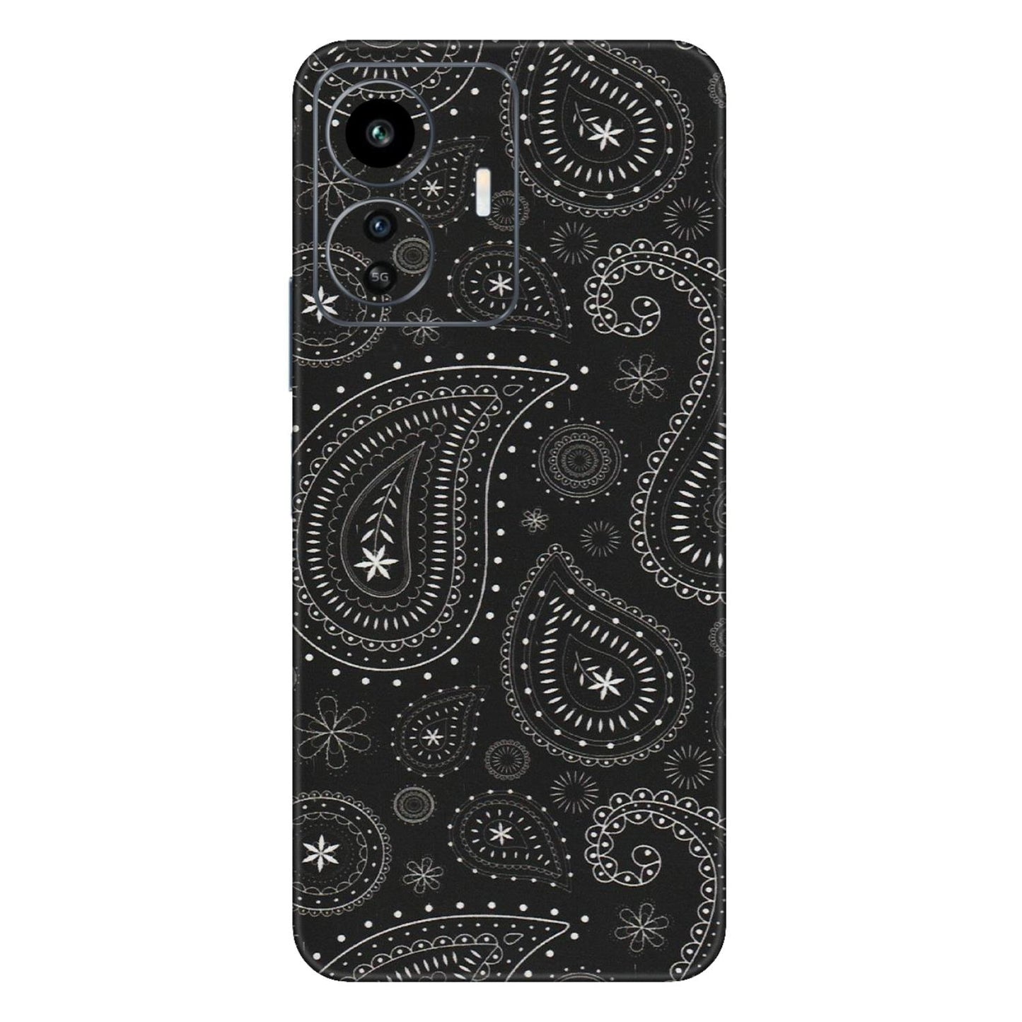 IQOO Phone Skins (All Models) - Black Sober Kerry - Matte Finish (M-37) IQOO Z6 Lite 5G