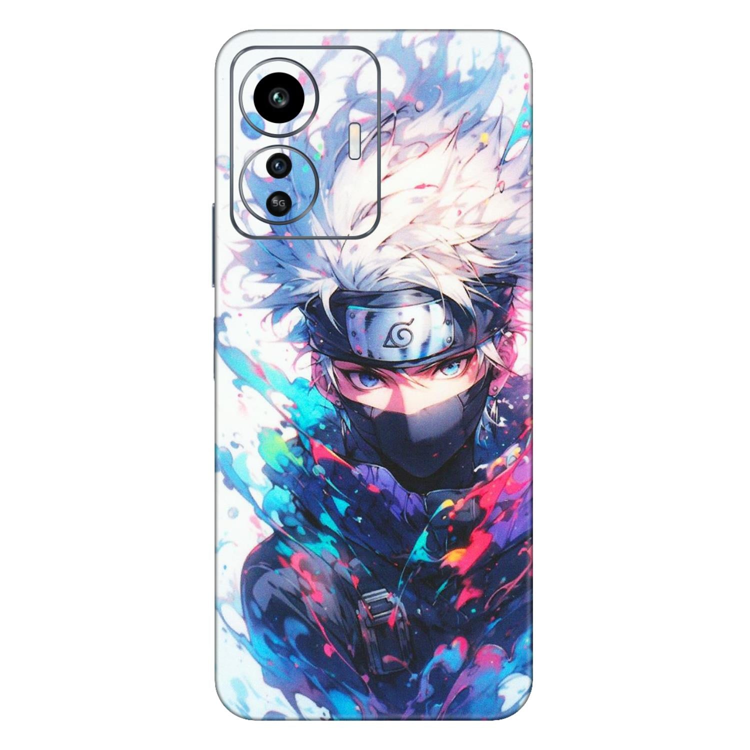 IQOO Phone Skins (All Models) - Naruto Face Mask - Matte Finish (M-03) IQOO Z6 Lite 5G