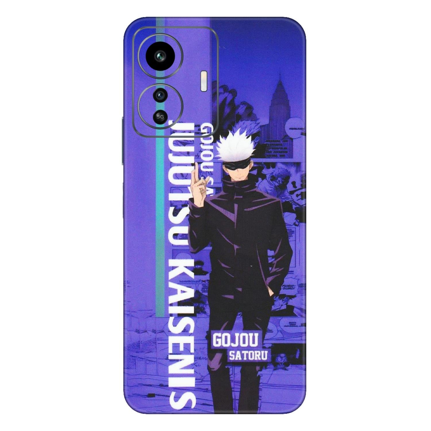 IQOO Phone Skins (All Models) - Jujutsu Kaisen Gojo - Matte Finish (M-05) IQOO Z6 Lite 5G