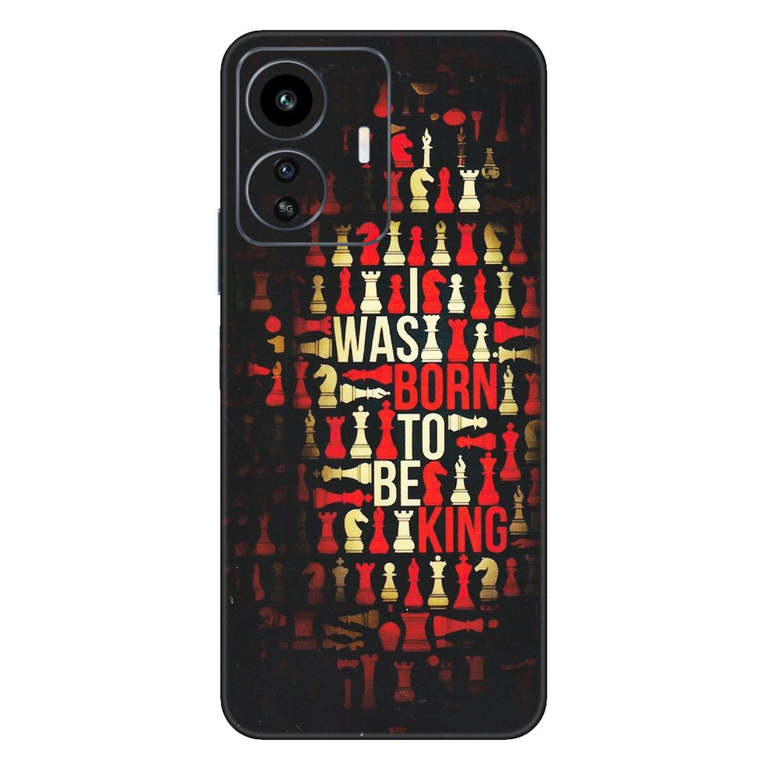 IQOO Phone Skins (All Models) - Born To Be King - Matte Finish (M-73) IQOO Z6 Lite 5G