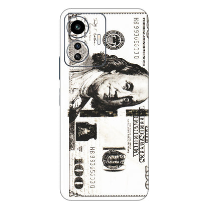 IQOO Phone Skins (All Models) - 100 Dollar Currency - Transparent Finish (T-01) IQOO Z6 Lite 5G
