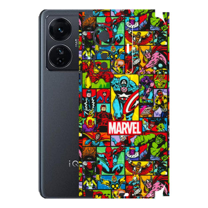 IQOO Phone Skins (All Models) - MARVELOUS Comic Characters - 3D Embossed Finish (L-129) IQOO Z6 PRO 5G
