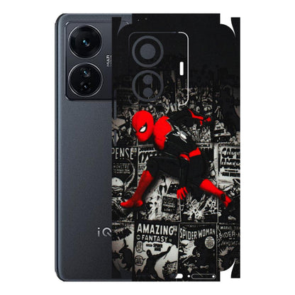 IQOO Phone Skins (All Models) - SpiderMan New - 3D Embossed Finish (L-162) IQOO Z6 PRO 5G