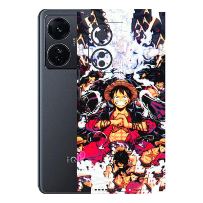 IQOO Phone Skins (All Models) - Luffy Anime Character - 3D Embossed Finish (L-203) IQOO Z6 PRO 5G