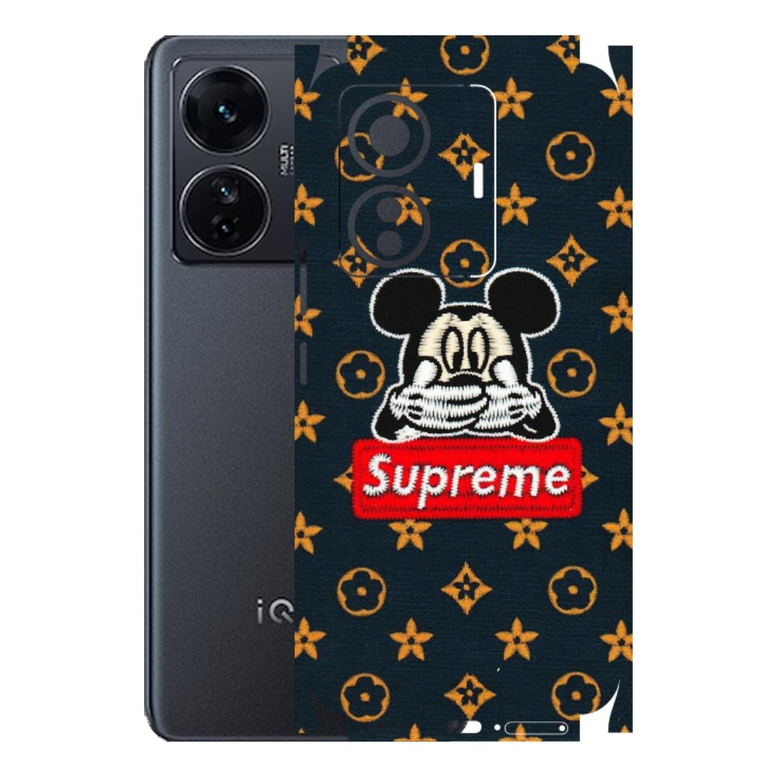 IQOO Phone Skins (All Models) - Mickey Supreme - Matte Finish (M-83) IQOO Z6 PRO 5G