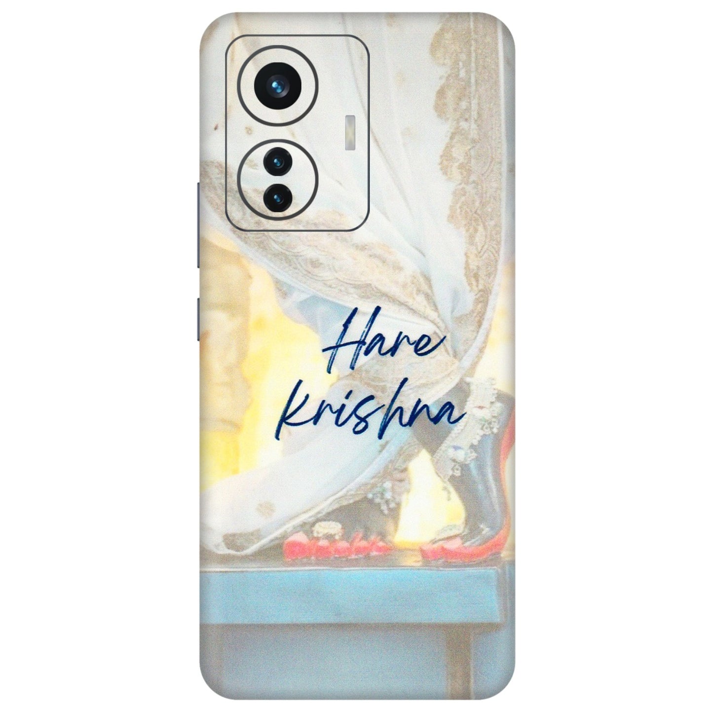 IQOO Phone Skins (All Models) - Hare Krishna - 3D Embossed Finish (L-03) IQOO Z6 PRO 5G