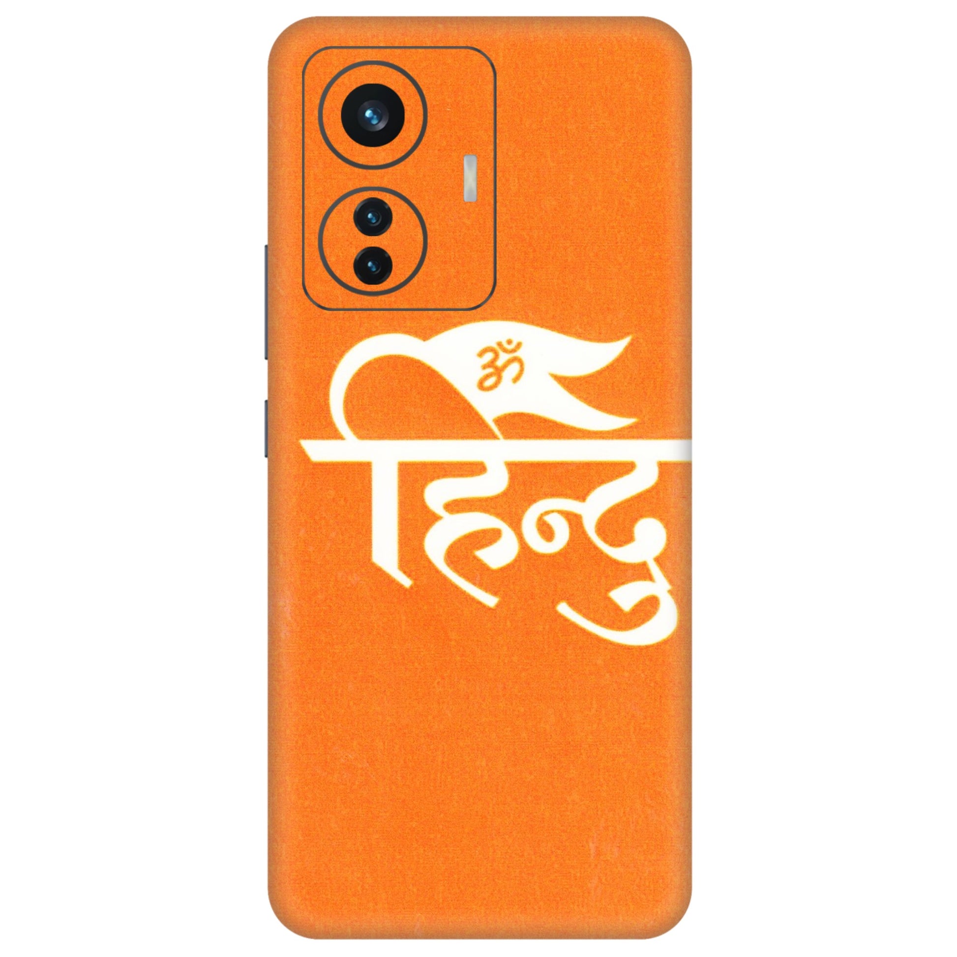 IQOO Phone Skins (All Models) - Hindu Kesari - 3D Embossed Finish (L-154) IQOO Z6 PRO 5G