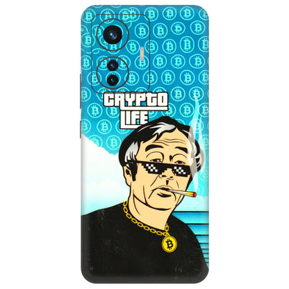 IQOO Phone Skins (All Models) - Crypto Thug Life - 3D Embossed Finish (L-179) IQOO Z6 PRO 5G