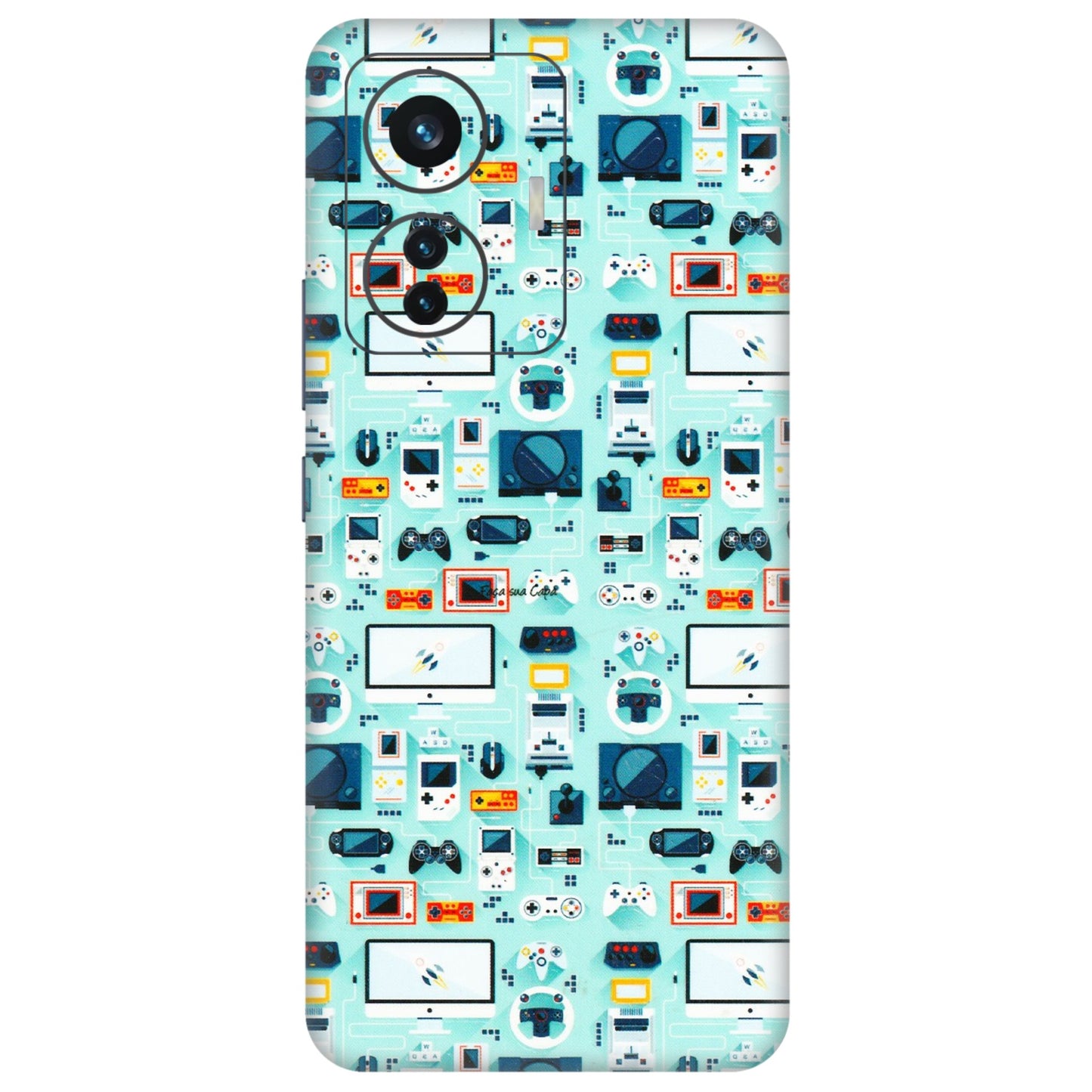 IQOO Phone Skins (All Models) - Gadgets Doodle - 3D Embossed Finish (L-184) IQOO Z6 PRO 5G