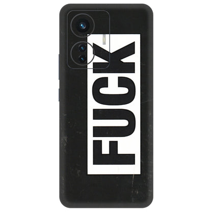 IQOO Phone Skins (All Models) - The F Word - 3D Embossed Finish (L-255) IQOO Z6 PRO 5G