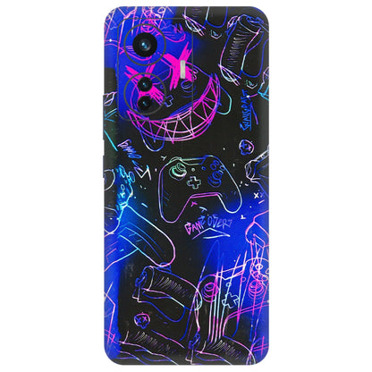 IQOO Phone Skins (All Models) - Gamers Paradise - 3D Embossed Finish (L-258) IQOO Z6 PRO 5G