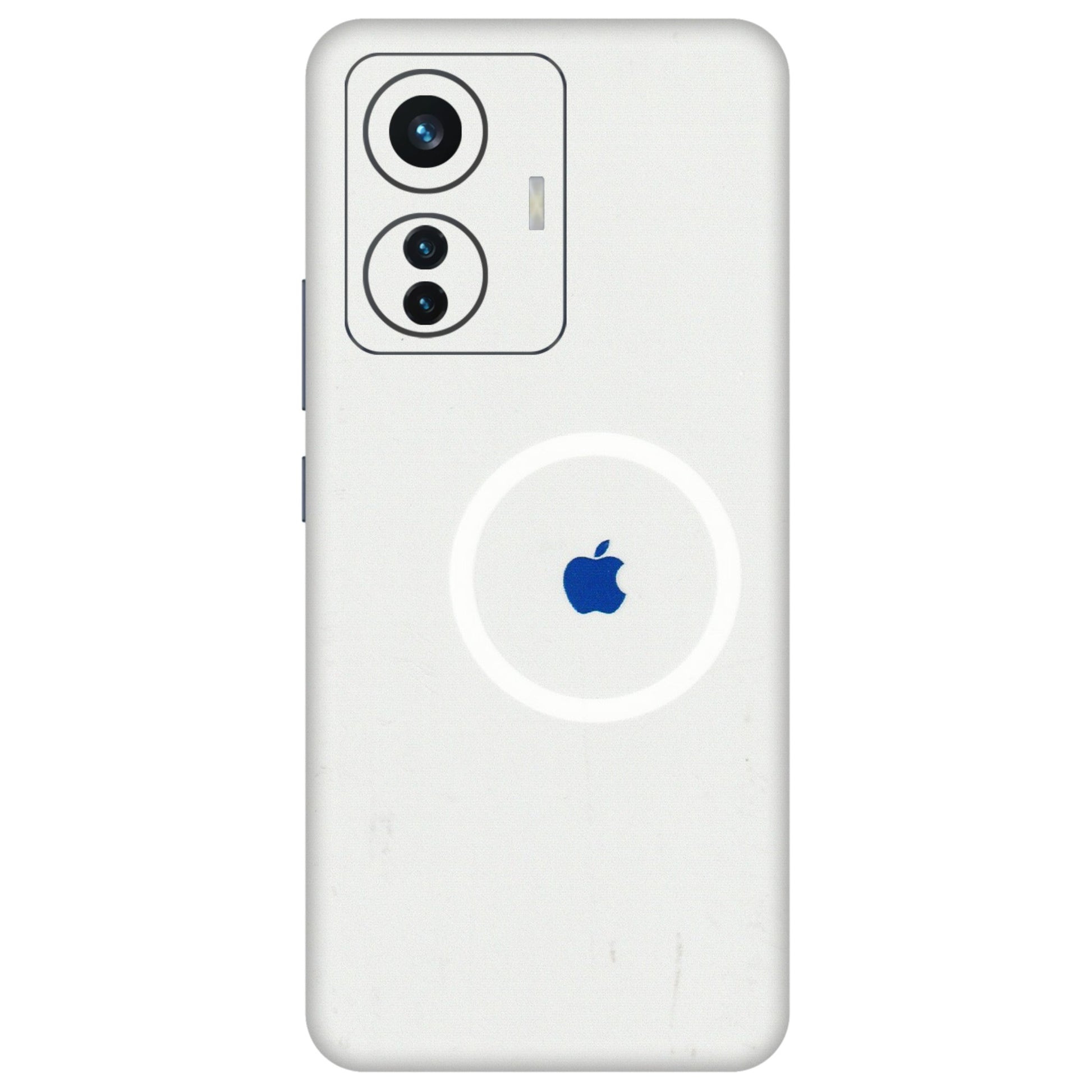 IQOO Phone Skins (All Models) - iPhone Magsafe Logo - 3D Embossed Finish (L-320) IQOO Z6 PRO 5G