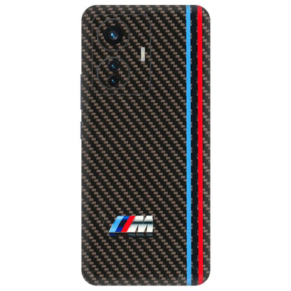IQOO Phone Skins (All Models) - BM Carbon Fiber Feels - 3D Embossed Finish (L-38) IQOO Z6 PRO 5G